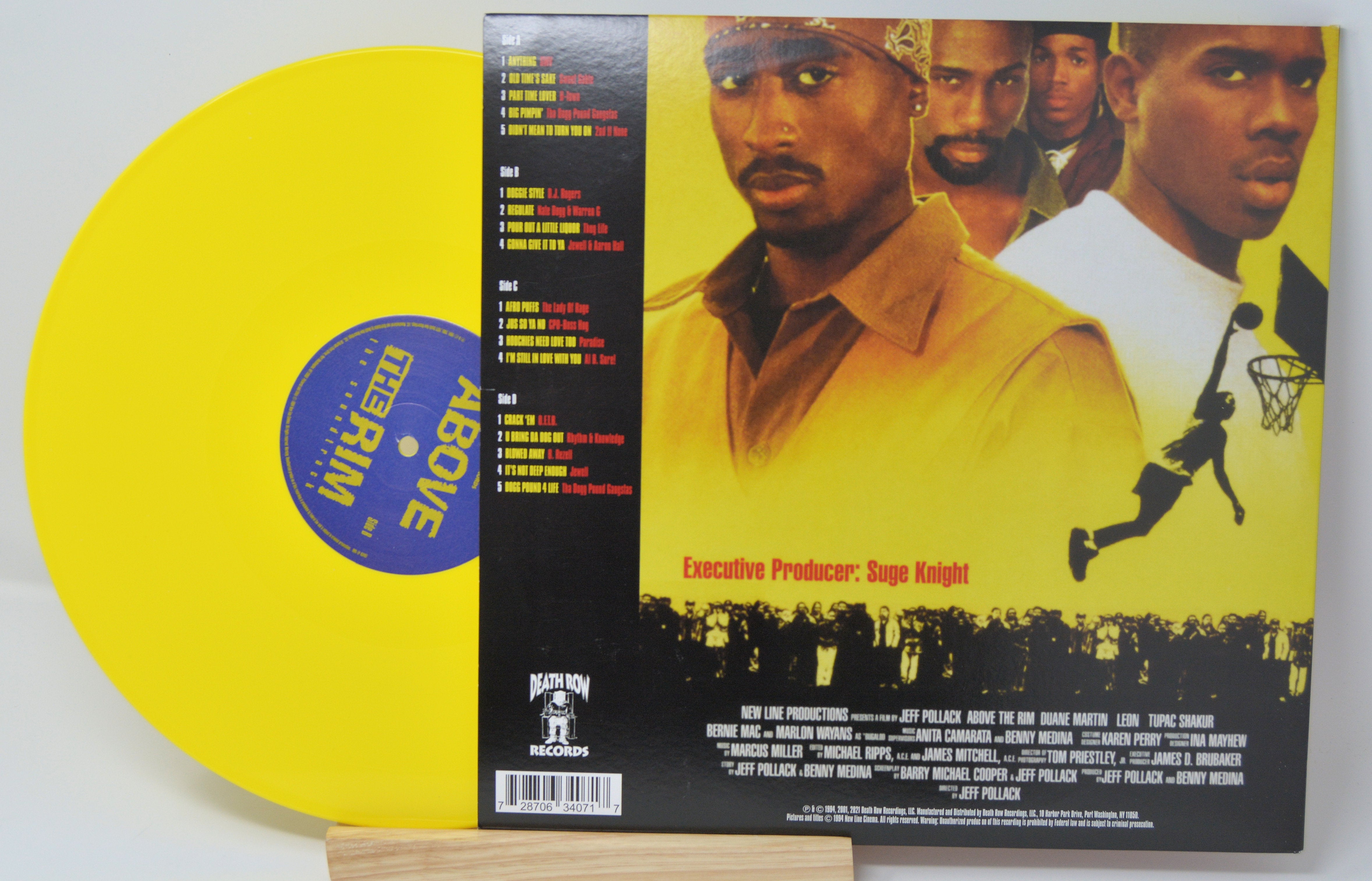 Soundtrack Above The Rim Vinyl Record Album 2LP Hip Hop