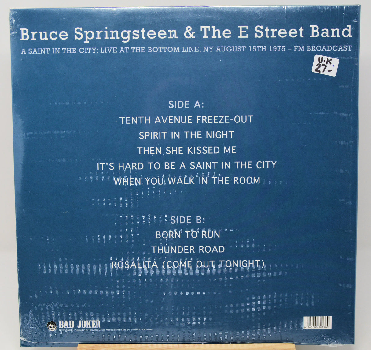 Springsteen, Bruce - A Saint In The City