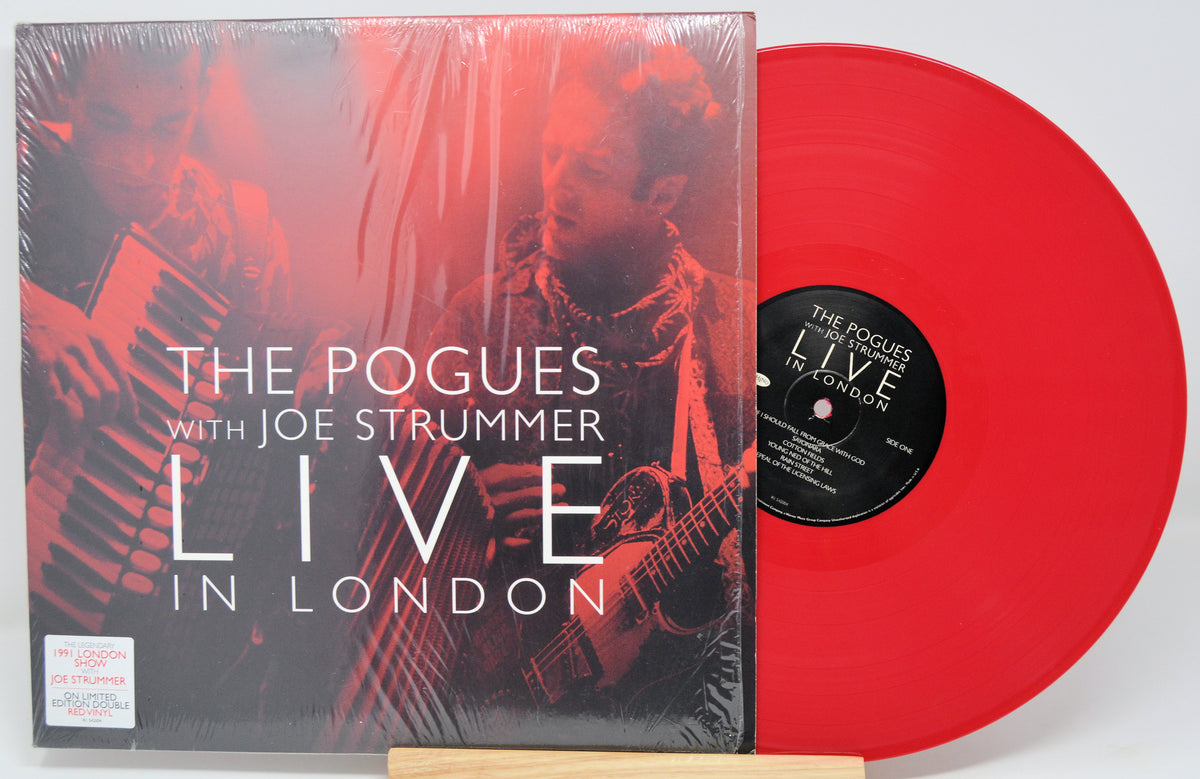 Joe Strummer & Pogues - Live London, Vinyl Record 2LP Red – Joe's Albums