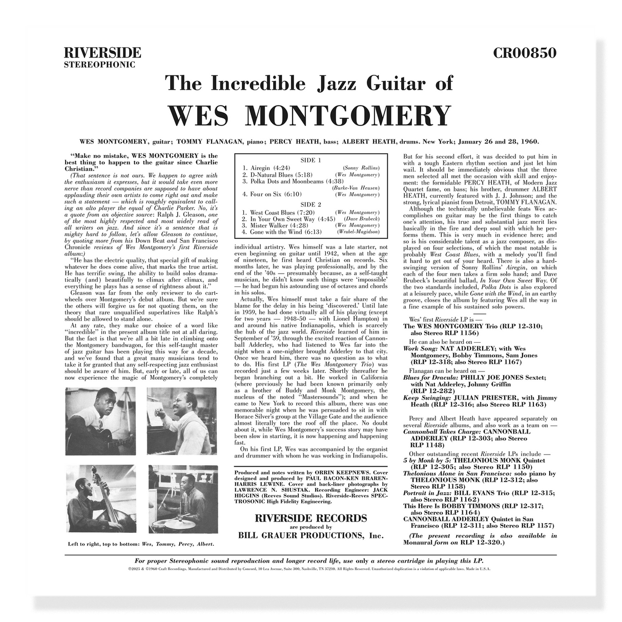 Montgomery, Wes - Incredible Guitar Of