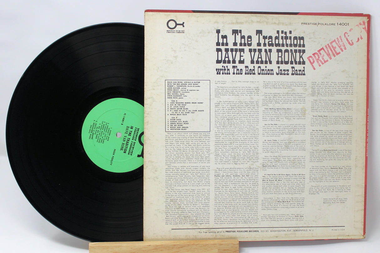 Van Ronk, Dave - In The Tradition Of