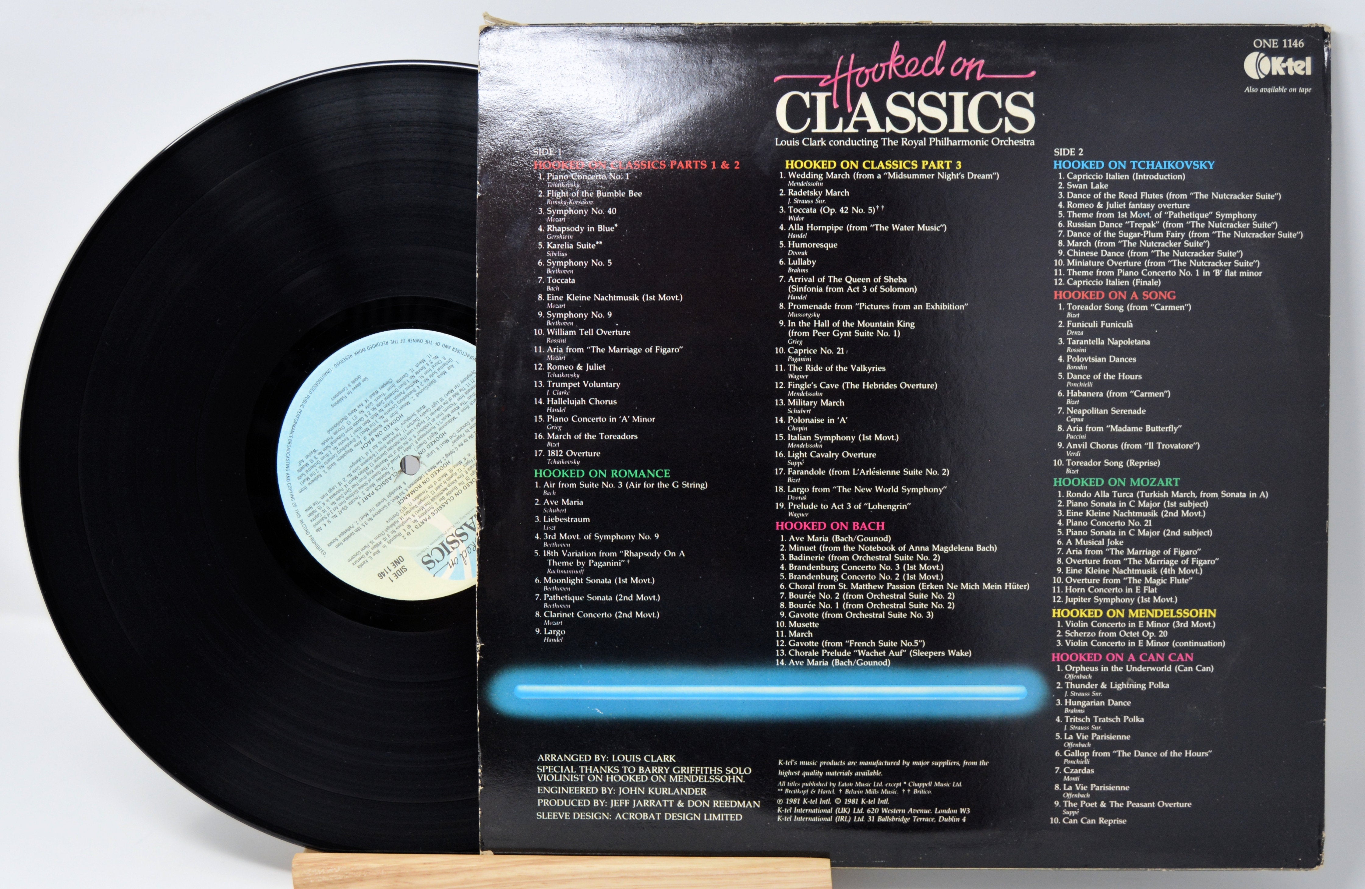 Various Hooked On Classics Vinyl Record Album Lp Joe S Albums