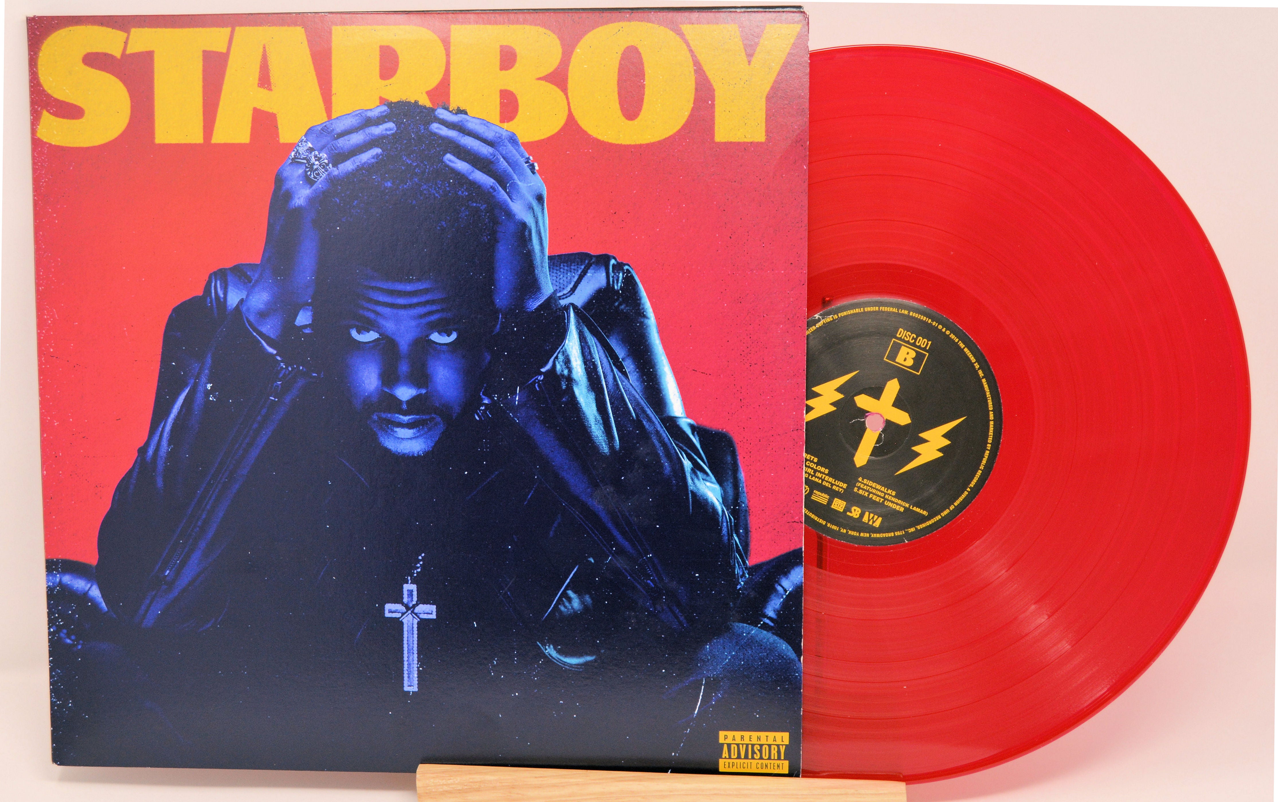 The Weeknd Starboy fashion - Blue Vinyl