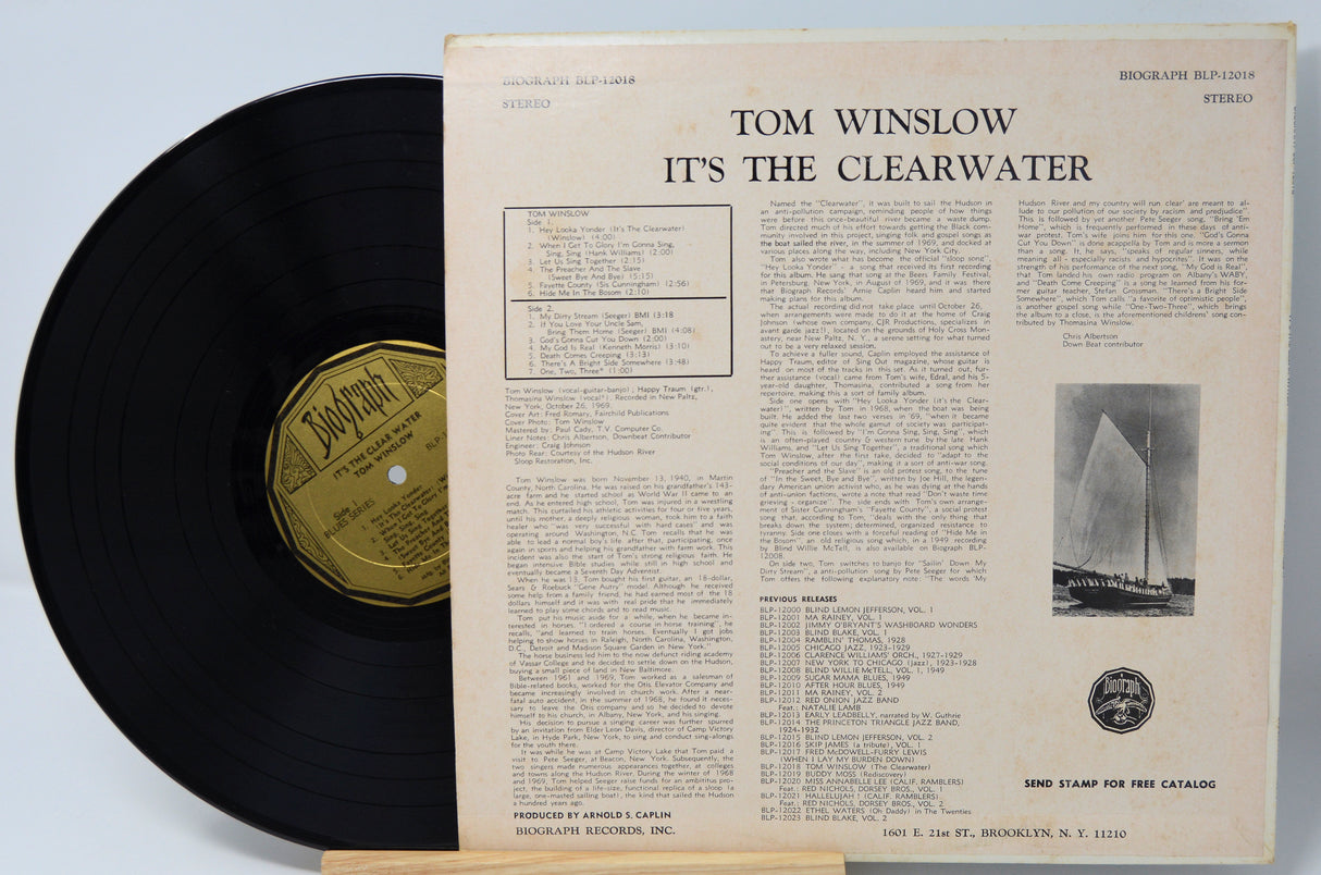 Winslow, Tom - It's The Clear Water