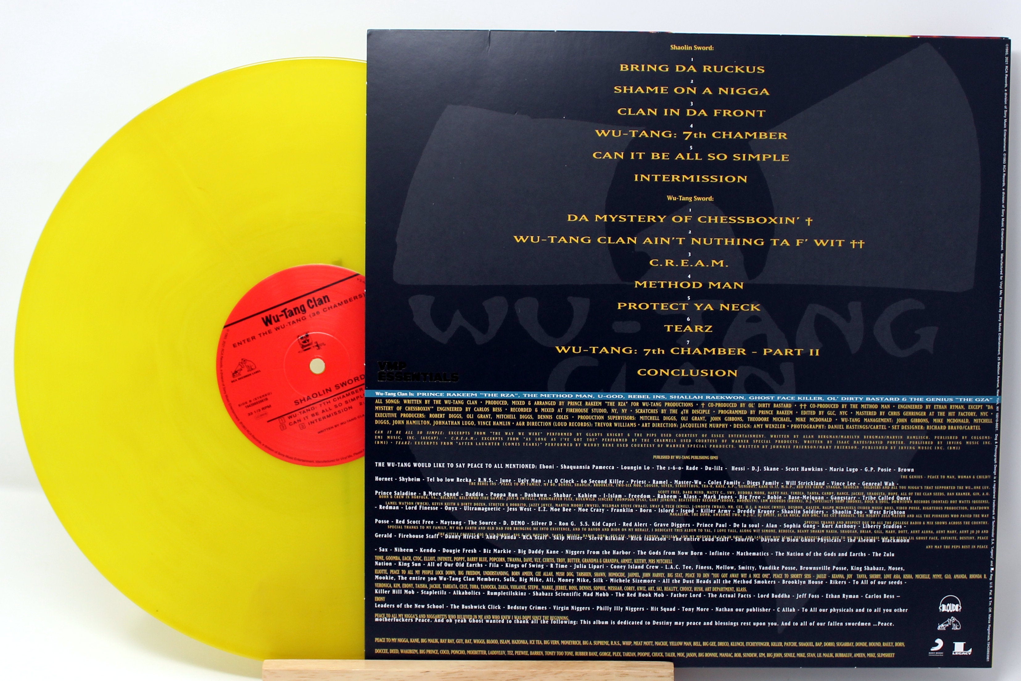 *Reserved ero.live* Wu-Tang Clan hot 36 Chambers VMP Vinyl