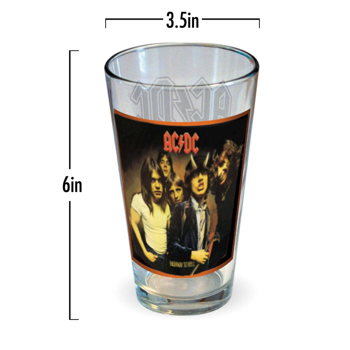 AC/DC - Pint Glass 4-pack