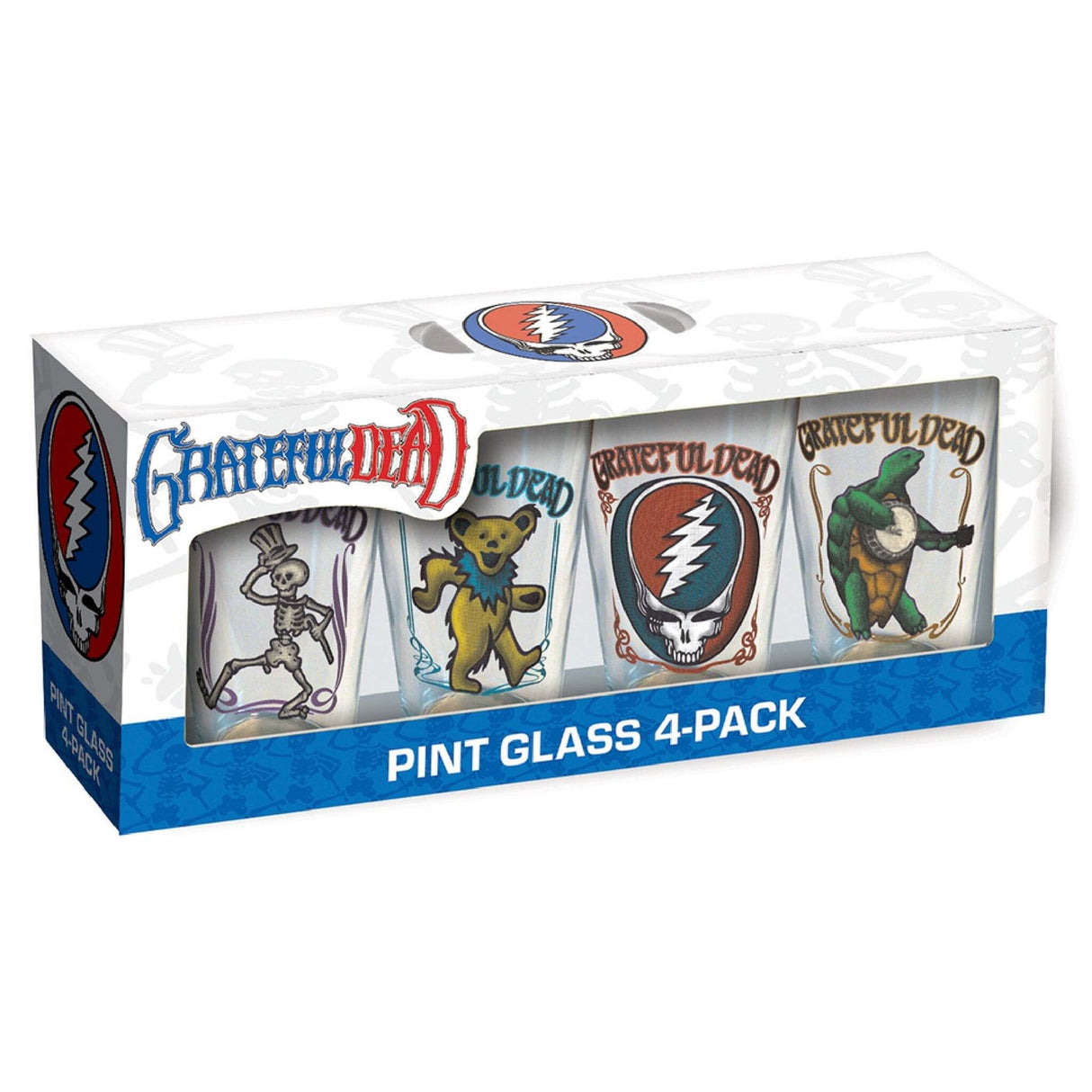 Grateful Dead - Pint Glass 4-Pack