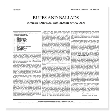 Johnson, Lonnie - Blues & Ballads