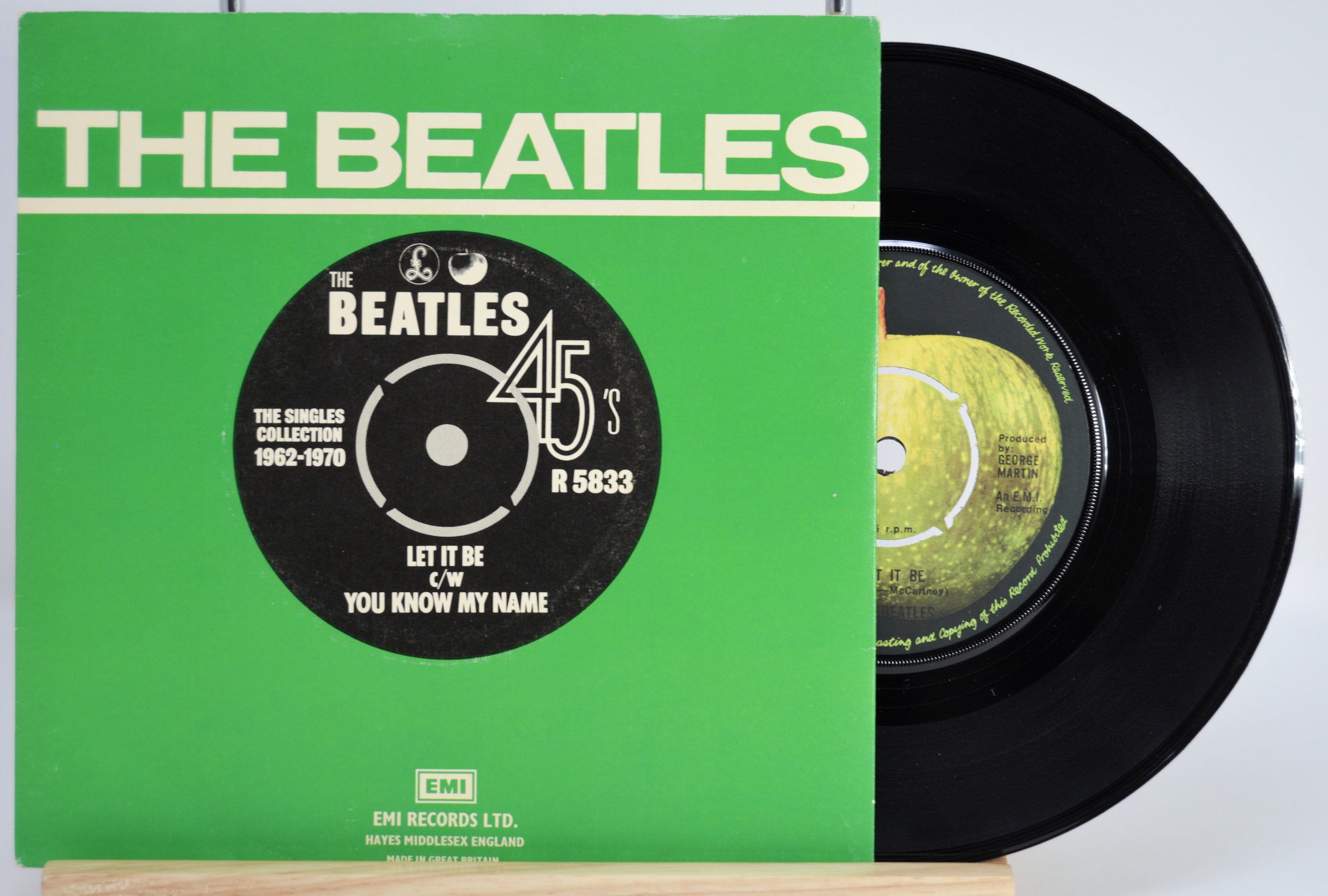 Beatles - Let It Be / You Know My Name, Vinyl Record, 45RPM, 7 Inch – Joe's  Albums