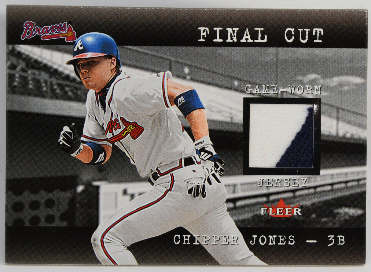 Jones, Chipper - 2001 Fleer Jersey Patch