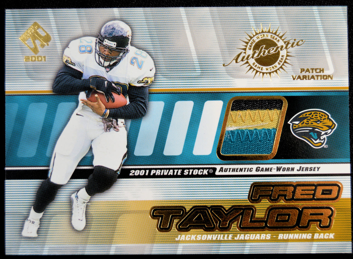 Taylor, Fred - 2001 Jersey Patch