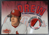 Drew, J.D. - 2001 Fleer Jersey Patch