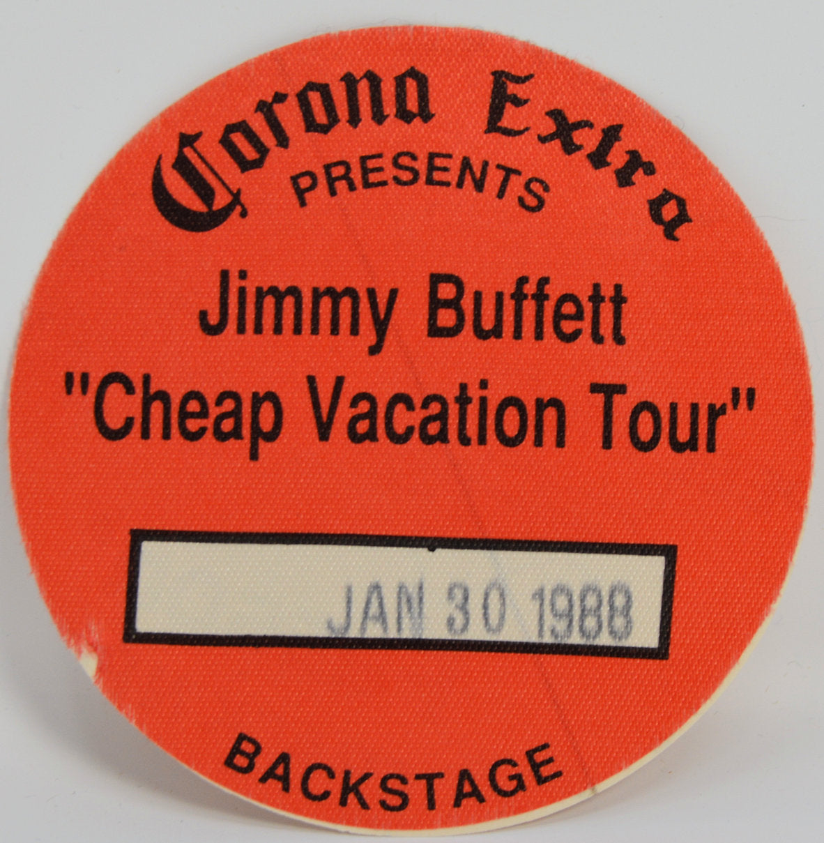 Buffett, Jimmy - 1988 Backstage Pass