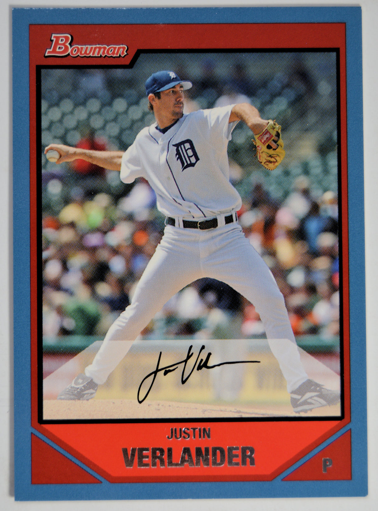 Verlander, Justin - 2007 Bowman Blue