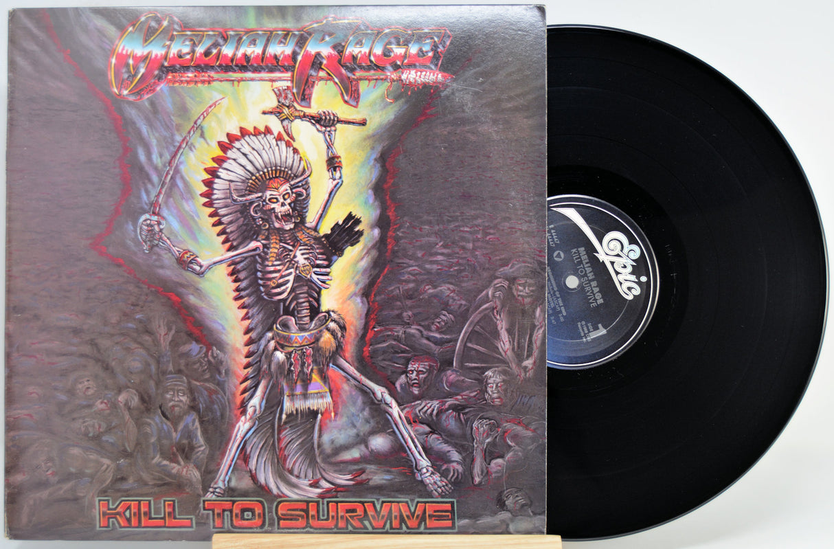 Meliah Rage - Kill To Survive, Vinyl LP, Original Pressing