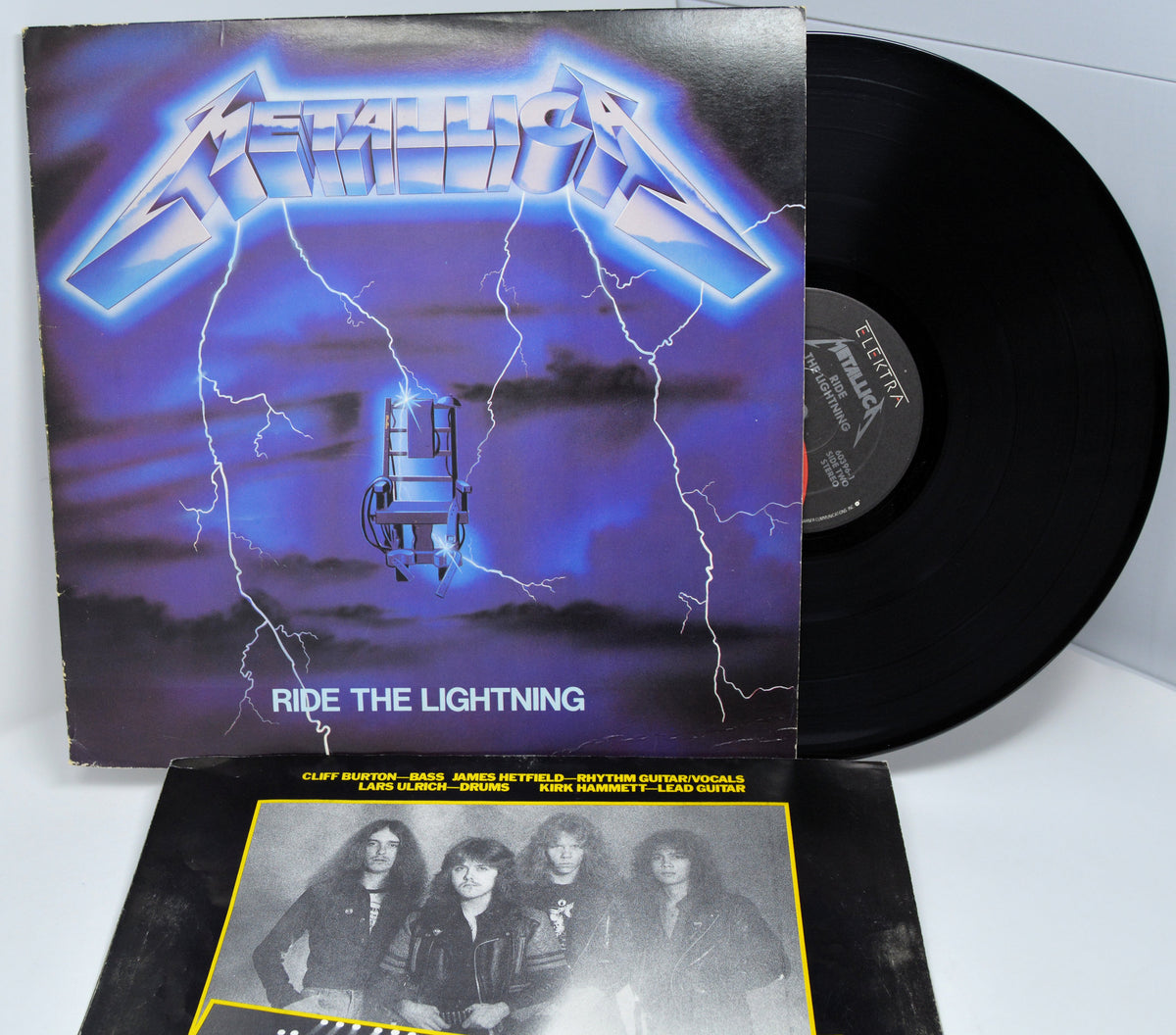 Metallica - Ride the Lightning, Vinyl Record Album LP – Joe's Albums