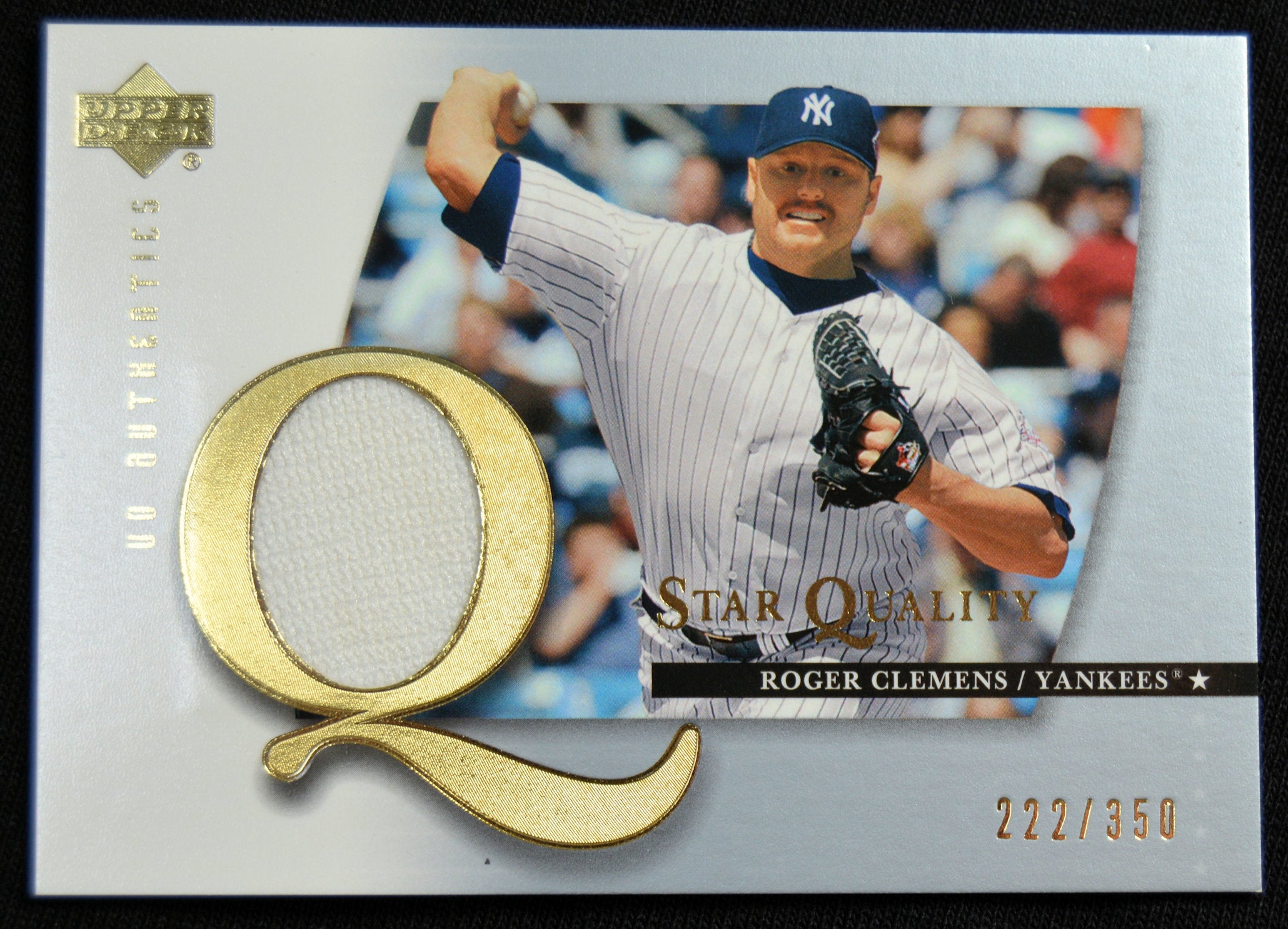 2003 UD Authentics Roger Clemens Star Quality 222 350 Sports