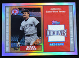 Boggs, Wade - Jersey Archives Refractor