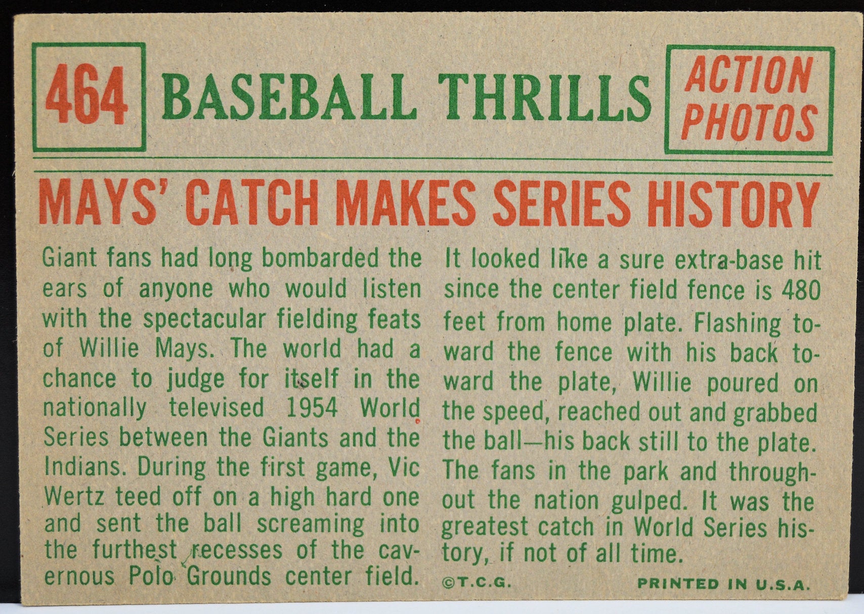 1959 cheapest Topps Willie Mays