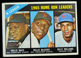 Mays / McCovey - 1966 Topps