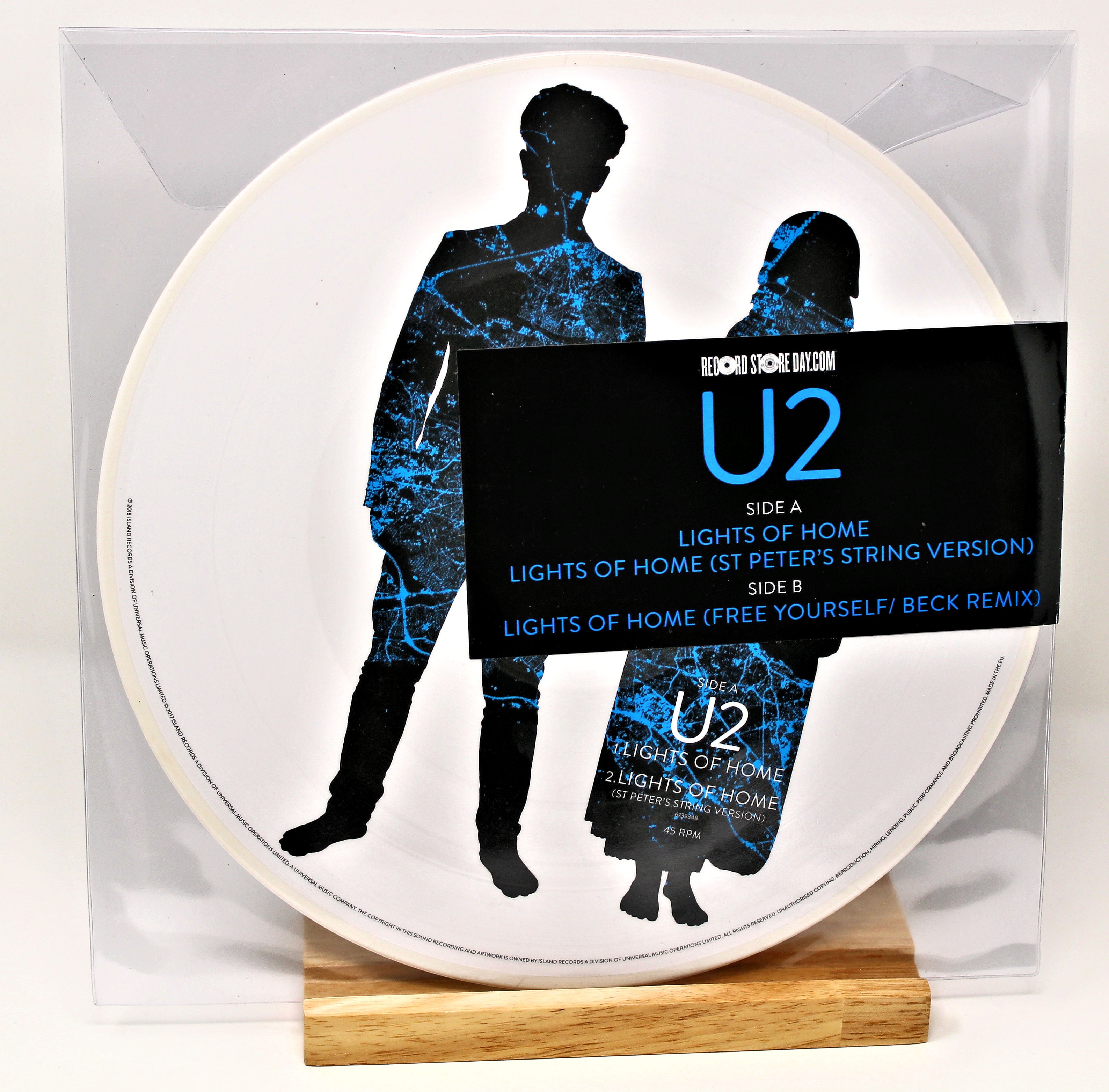 U2 - Lights of home - Picture vinyle