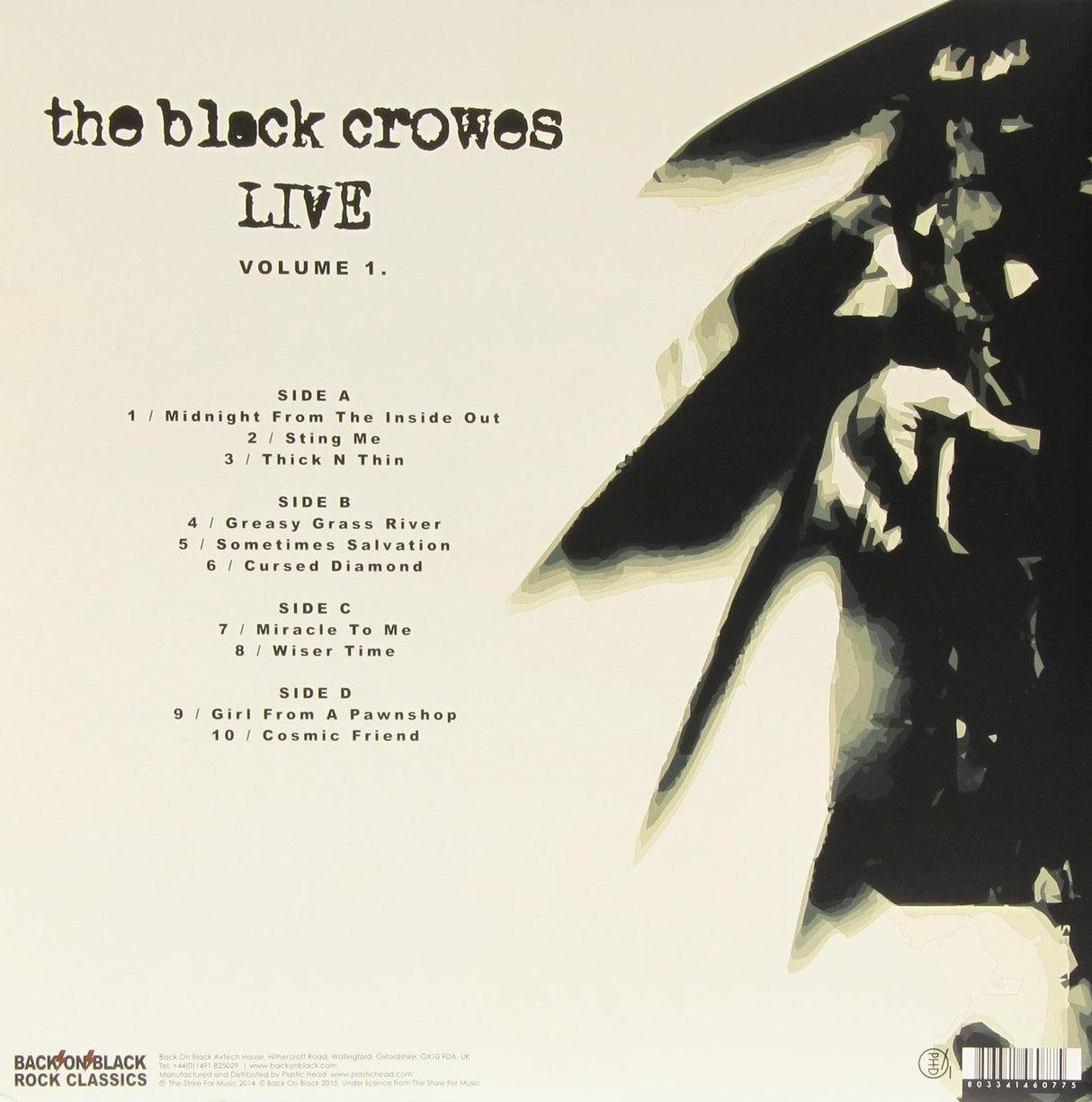 Black Crowes - Live Volume 1