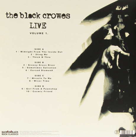 Black Crowes - Live Volume 1