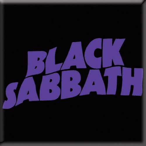 Albums Black – - Magnet Joe\'s Wavy Logo Sabbath