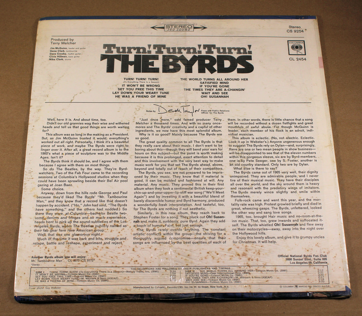 Byrds, The - Turn! Turn! Turn!