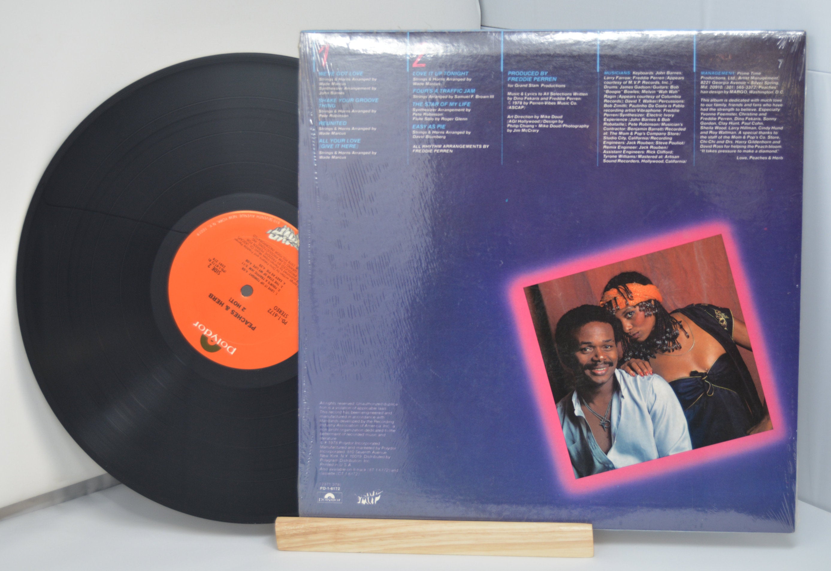 Peaches & Herb Vinyl Record Albums