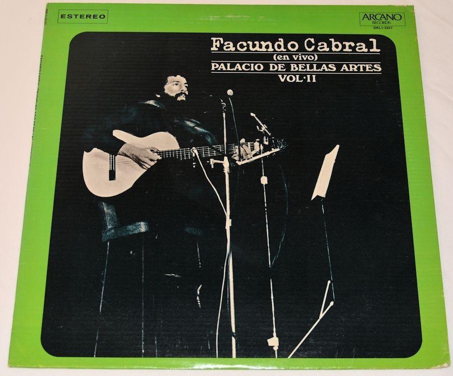 Cabral, Facundo - Palacio De Bellas Artes