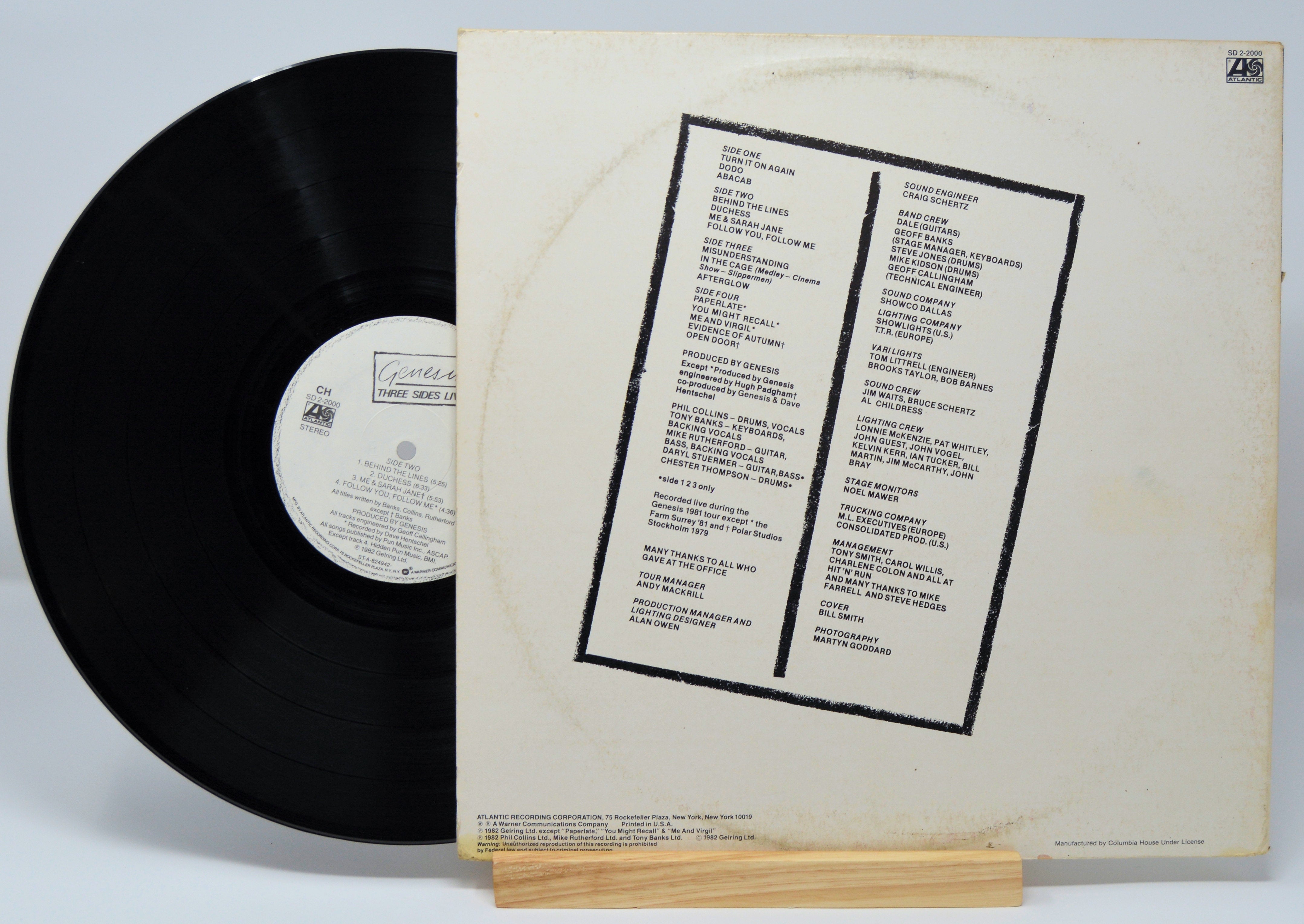 Genesis - Three Sides Live, Vinyl Record Album 2LP – Joe's Albums