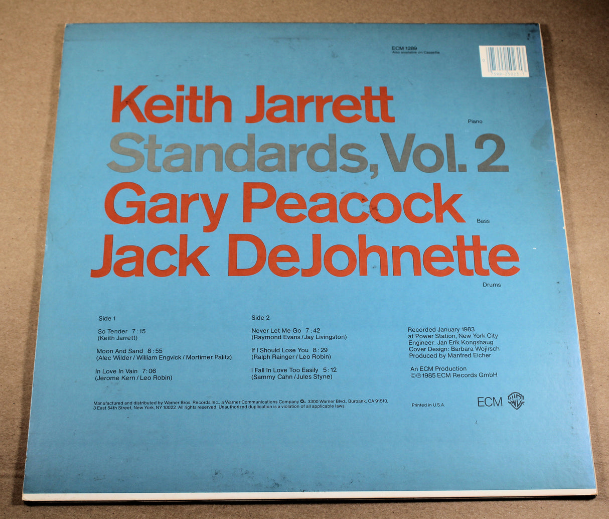 Jarrett, Keith - Standards, Vol. 2