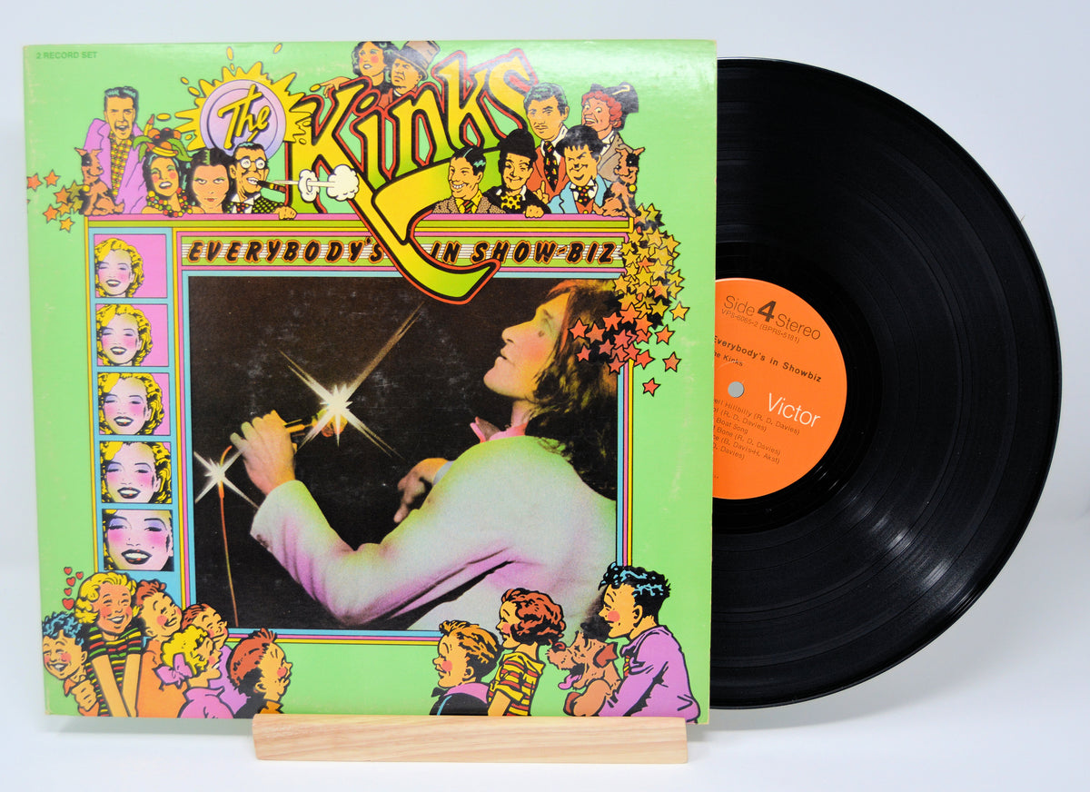 Kinks, The - Everybodys In Showbiz, vinyl record album LP – Joe's Albums