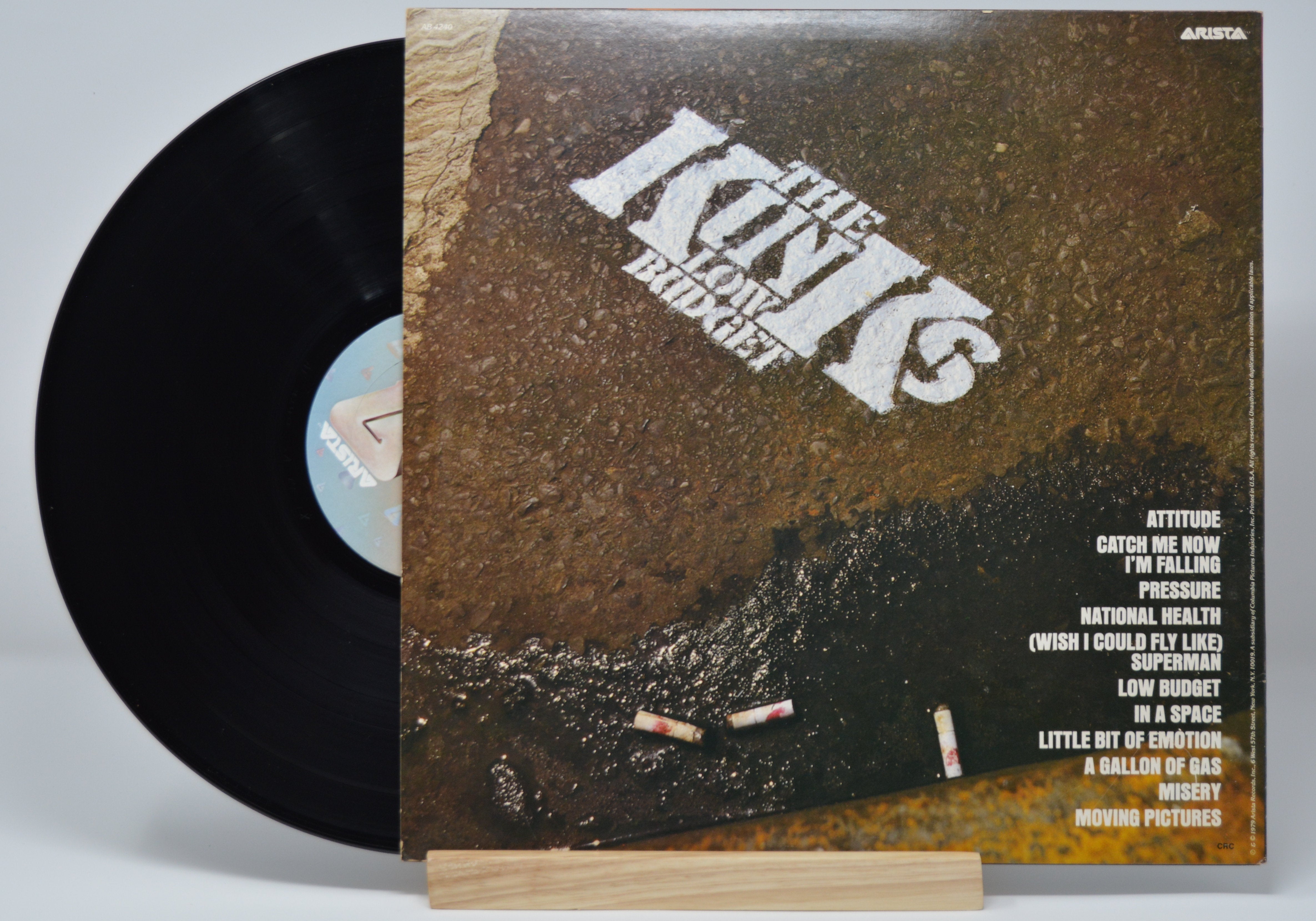 The Kinks Low Budget Vinyl Record Album LP Joe S Albums   Kinks The Low Budget 1 