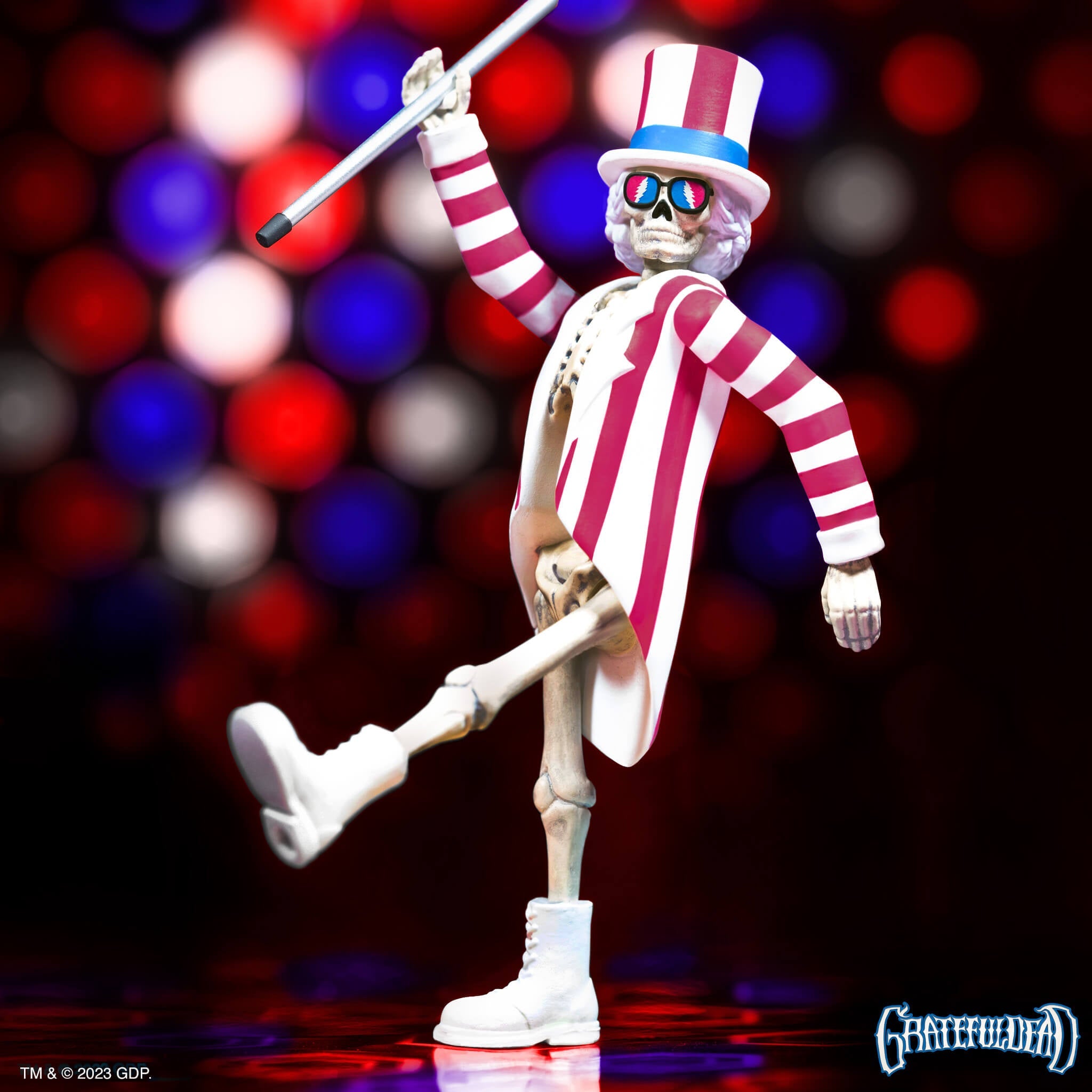 Grateful Dead Action Figure Release: $12 Uncle Sam Skeleton on