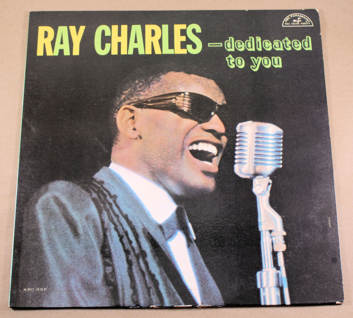 Charles, Ray - Dedicated To You, Vinyl Record Album LP, Used – Joe's Albums