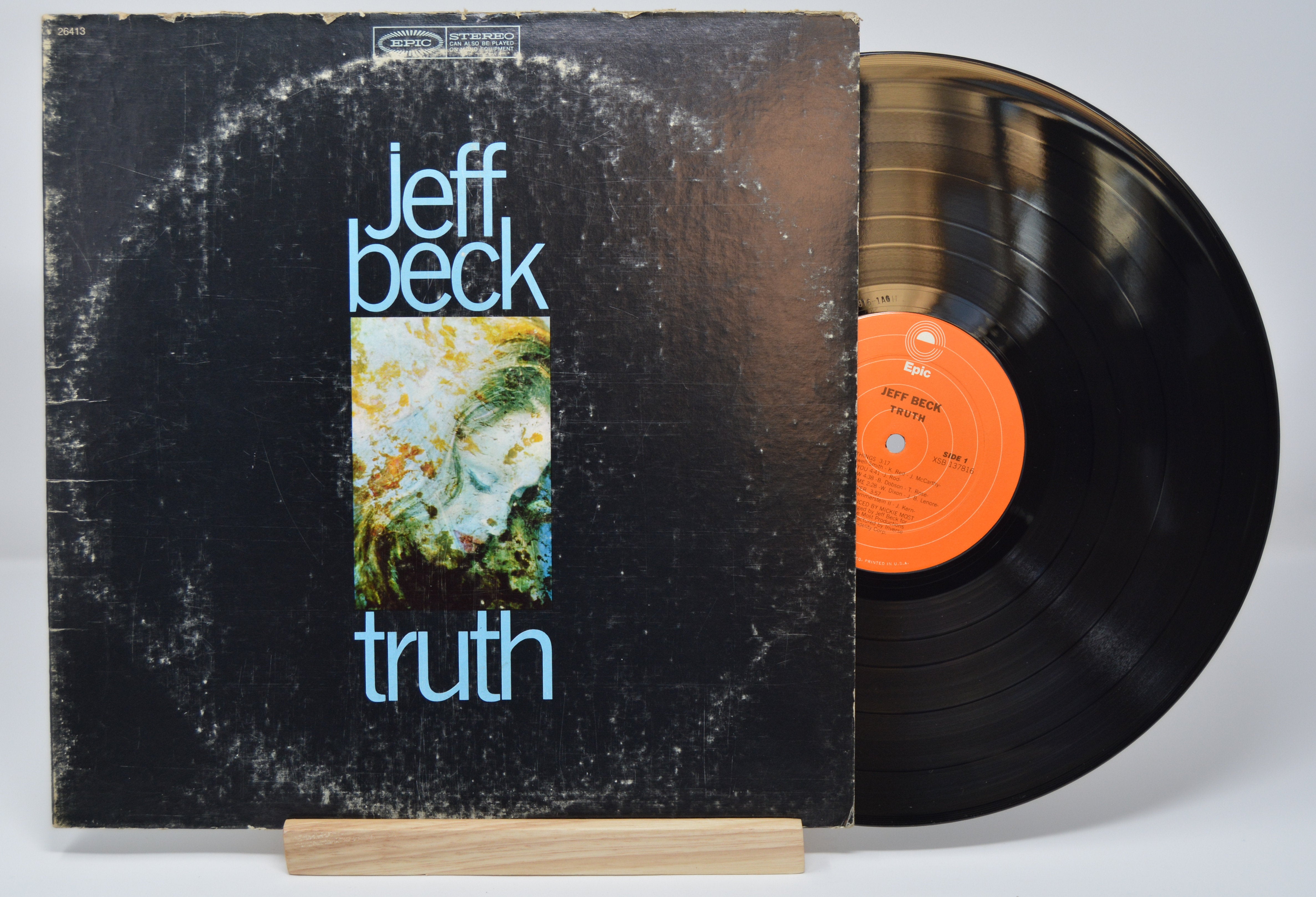 JEFF BECK TRUTH UK盤 レコード - 洋楽