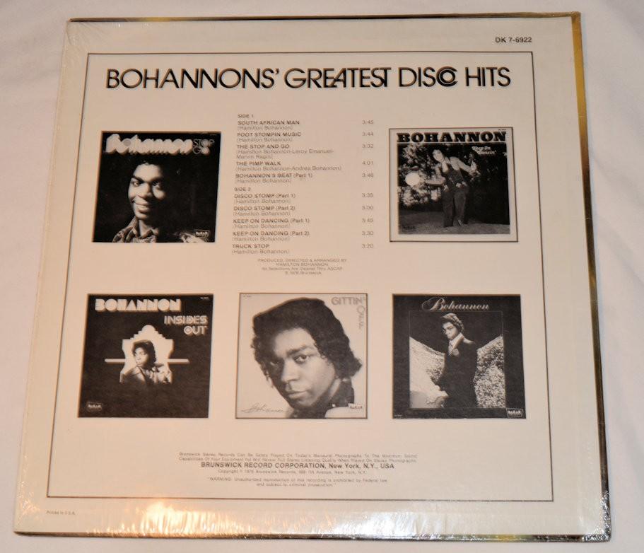 Bohannon - Bohannon's Greatest Disco Hits