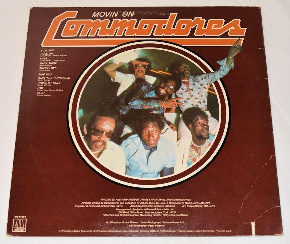 Commodores - Movin On