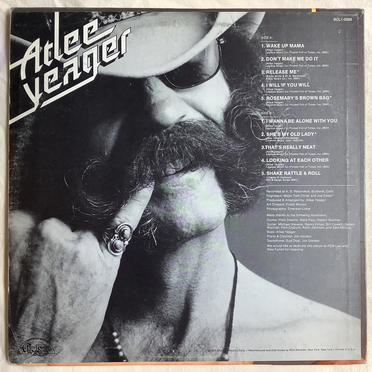 Yeager, Atlee - Plant Me Now & Dig Me Later