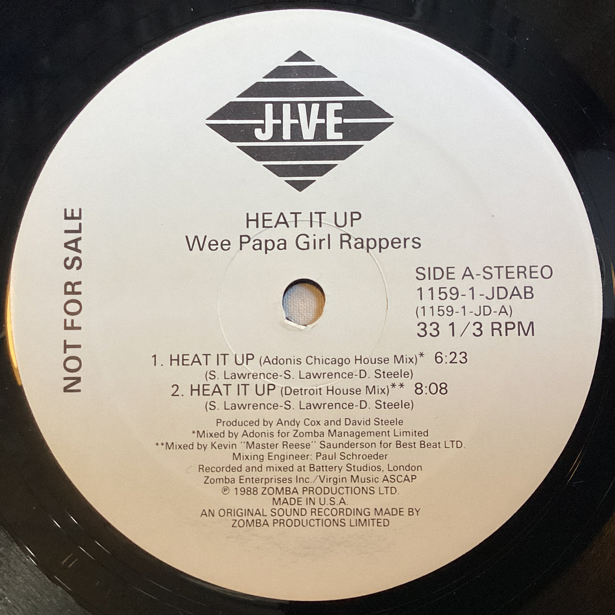 Wee Papa Girl - Heat It Up