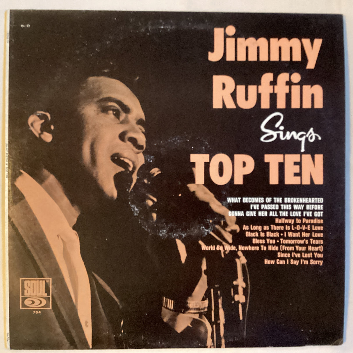 Ruffin, Jimmy - Sings Top Ten