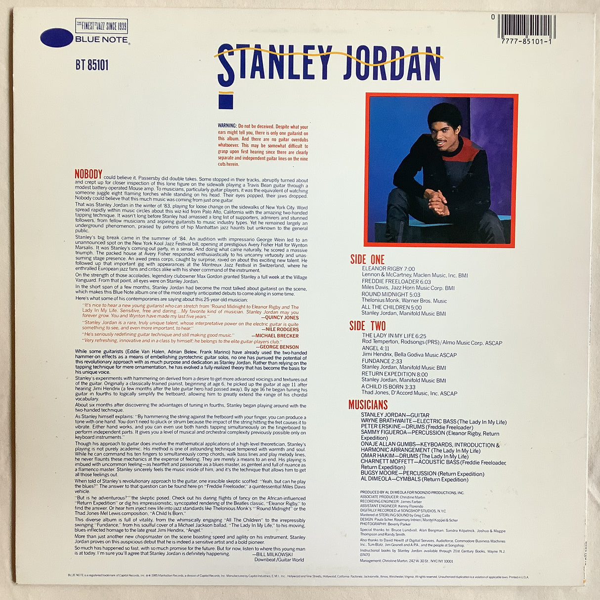 Jordan, Stanley - Magic Touch