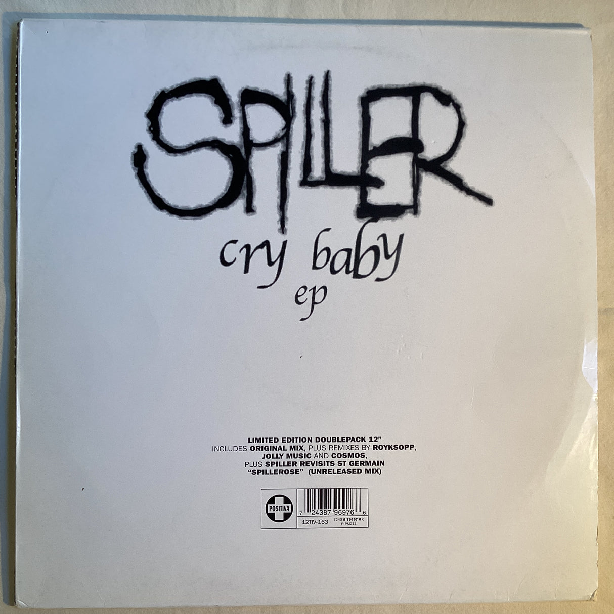 Spiller - Cry Baby EP