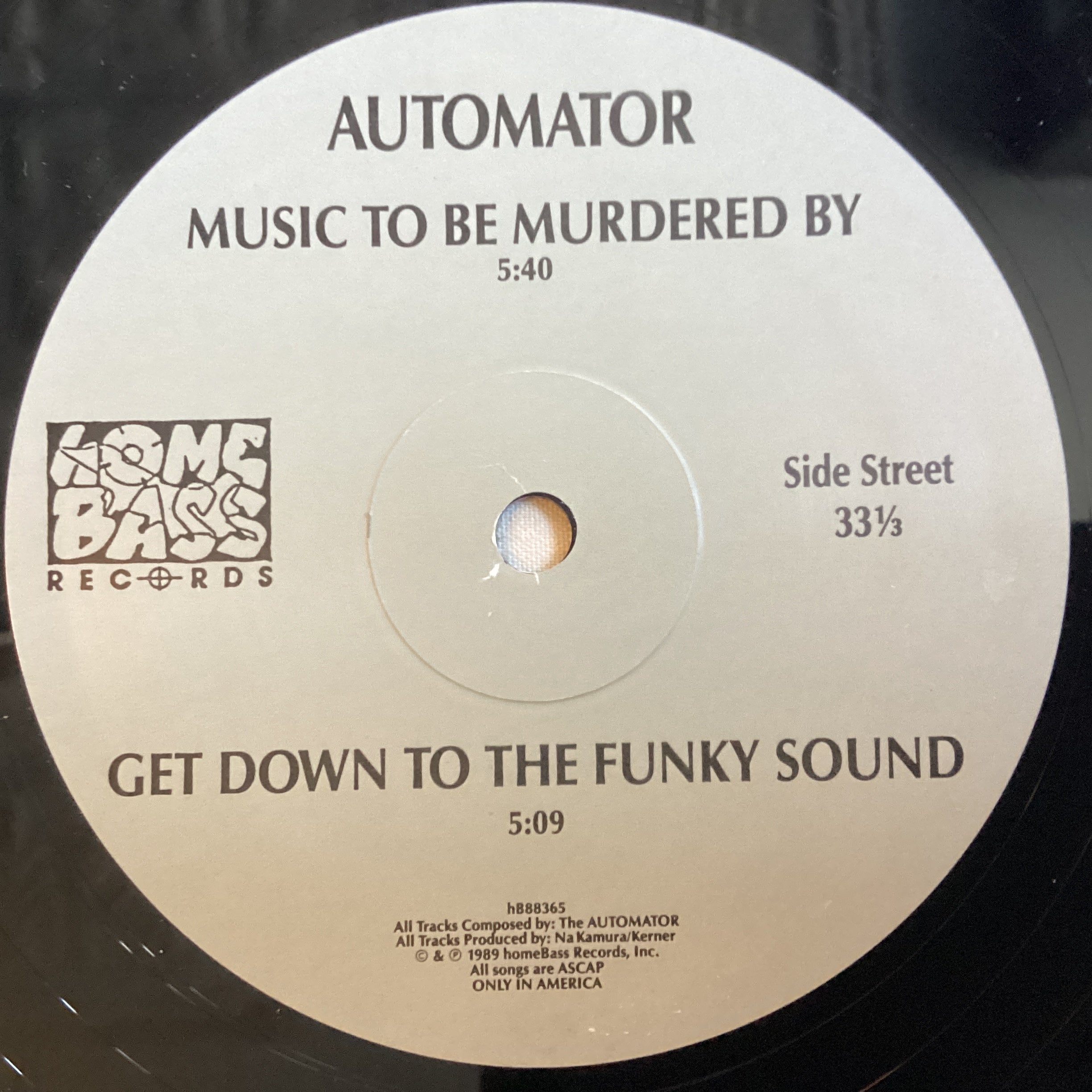 AUTOMATOR MUSIC TO BE MURDERED BY 12