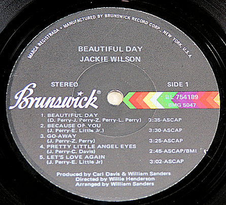 Wilson, Jackie - Beautiful Day