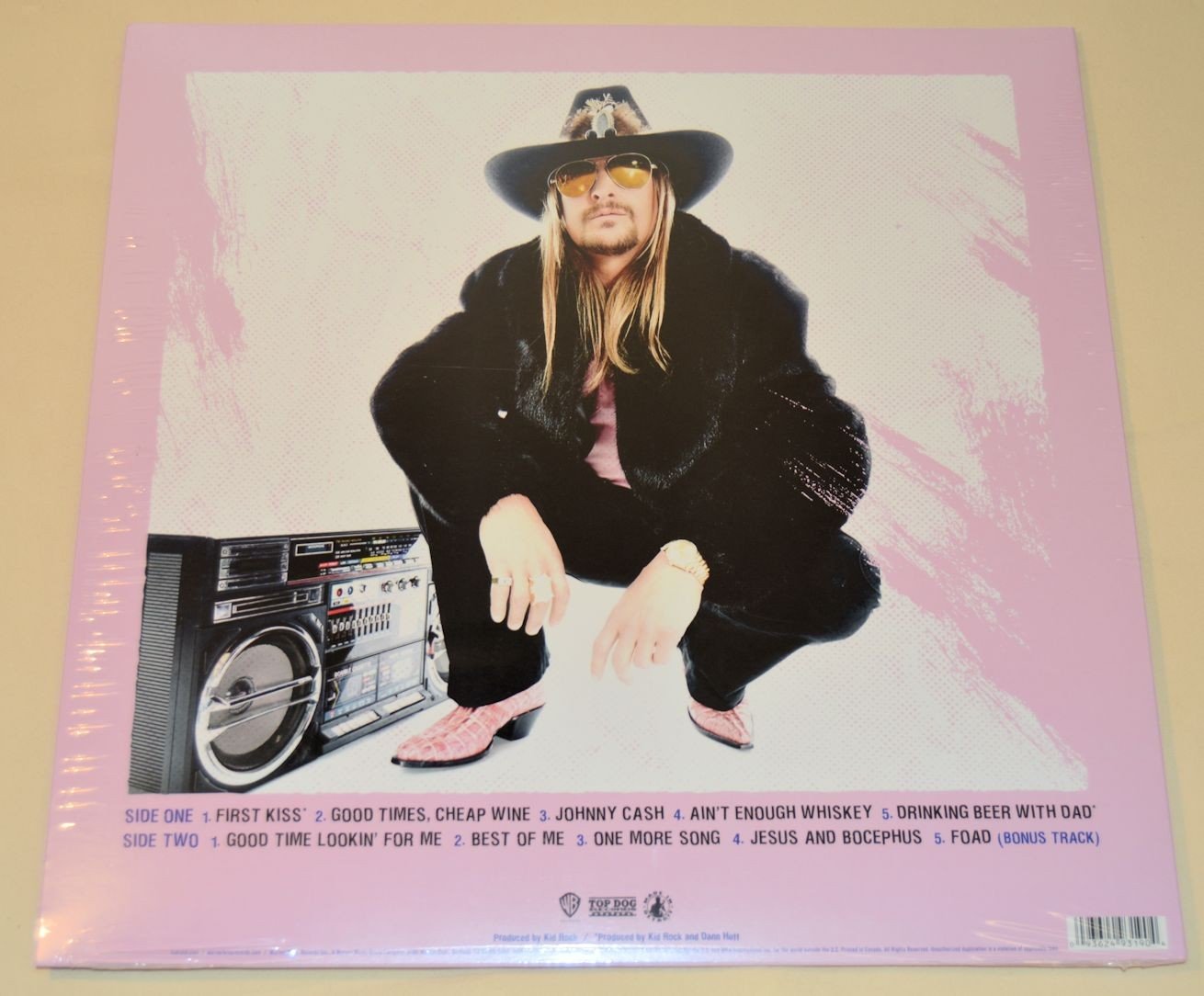 Kid Rock Vinyl Record fashion - First Kiss