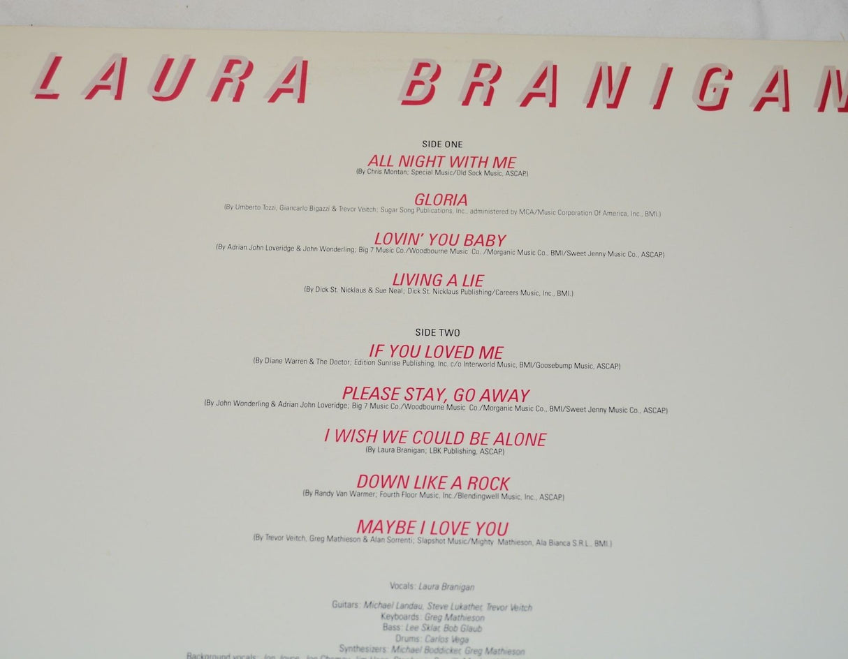 Branigan, Laura - Branigan