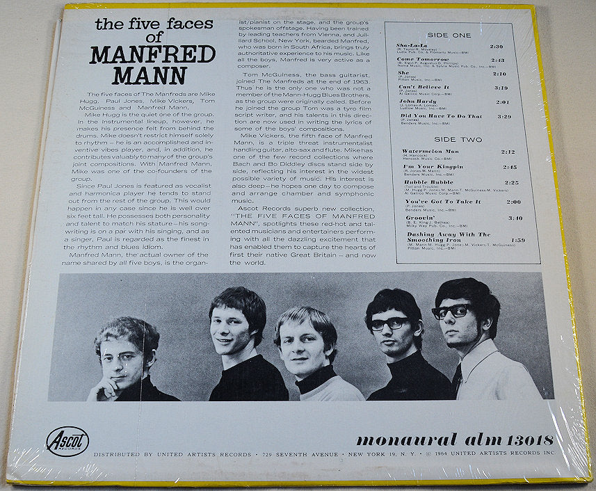 Manfred Mann – The Five Faces Of